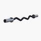 TOPKO 1.2m Olympic EZ Curl Bar