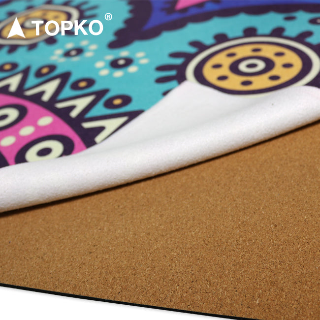 100% Grippy Microfiber Yoga Towel 
