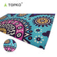 100% Grippy Microfiber Yoga Towel 