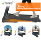 Electric Treadmill with LCD Display and Cylinder Fold Design