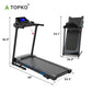 Electric Treadmill with LCD Display and Cylinder Fold Design