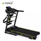 Home Treadmill with LCD Blue Backlit Display and Manual Incline