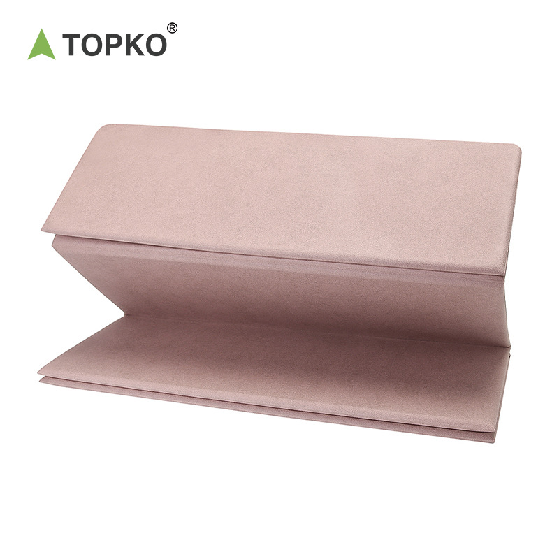 New Premium POE & Tech Fabric 8 - Fold Foldable Yoga Mat